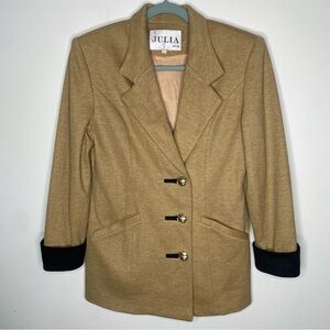 Vintage Wool Blend 90s Blazer S